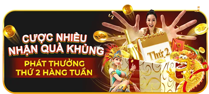 Thưởng chào mừng cho người chơi Slot