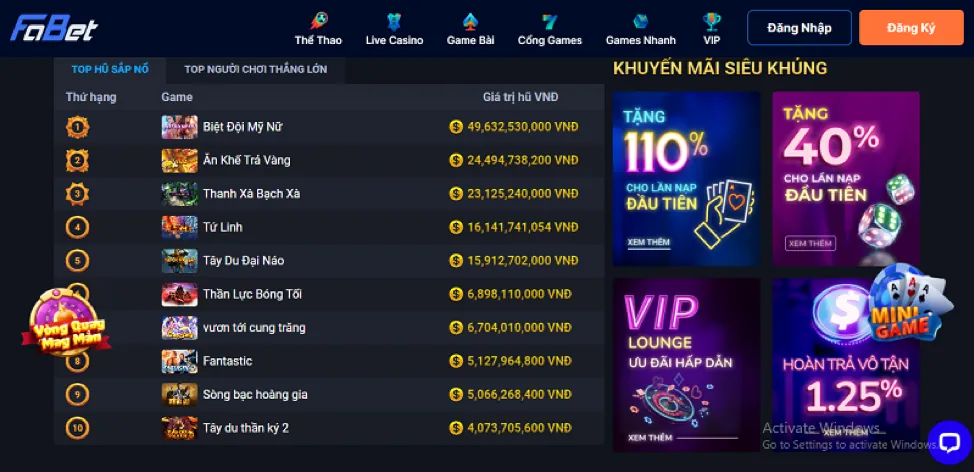 Ứng dụng di động sumclup app với giao diện đá gà